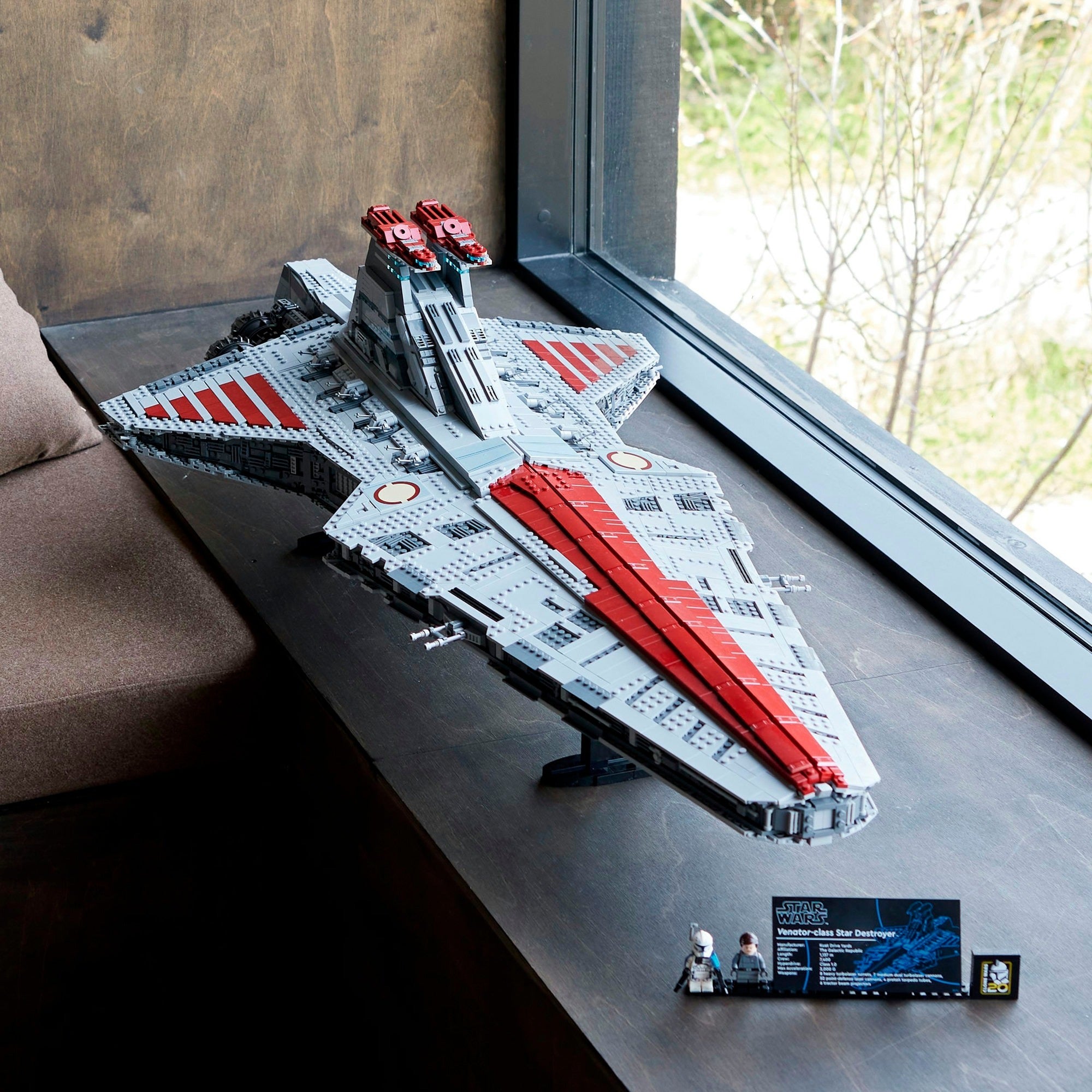 Lego star wars - venator-class republic attack cruiser constructiespeelgoed (75367)