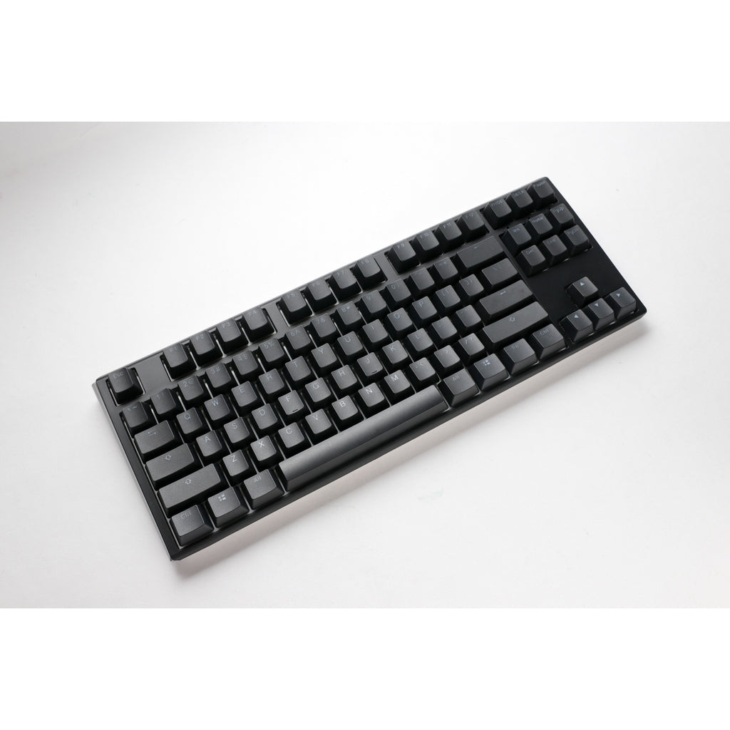 Ducky one 3 classic tkl rgb mechanisch toetsenbord (zwart, us lay-out (qwerty), cherry mx silent red, 80% (tkl) , rgb leds, double-shot pbt, hot-swappable, quack mechanics)