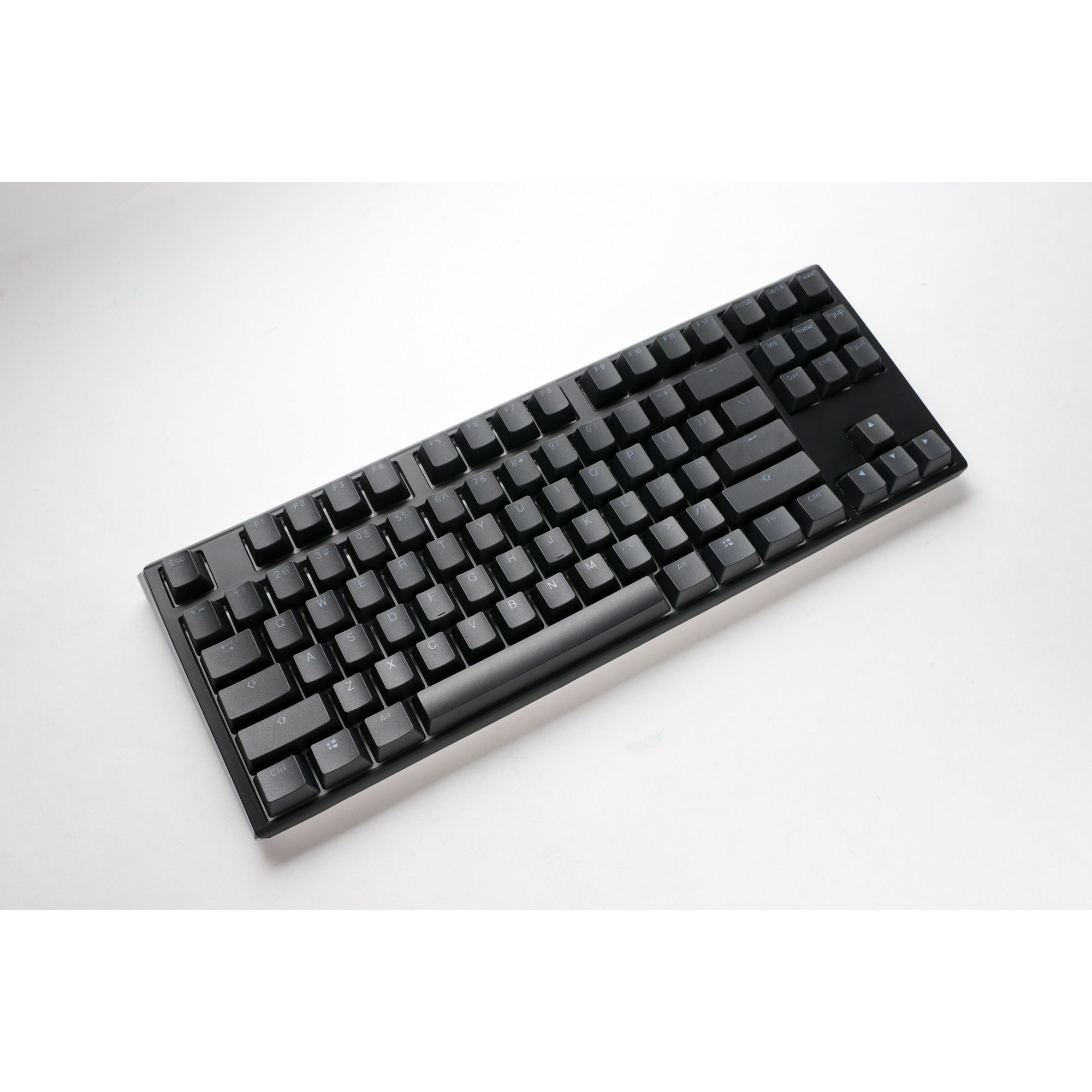 Ducky one 3 classic tkl rgb mechanisch toetsenbord (zwart, us lay-out (qwerty), cherry mx silent red, 80% (tkl) , rgb leds, double-shot pbt, hot-swappable, quack mechanics)