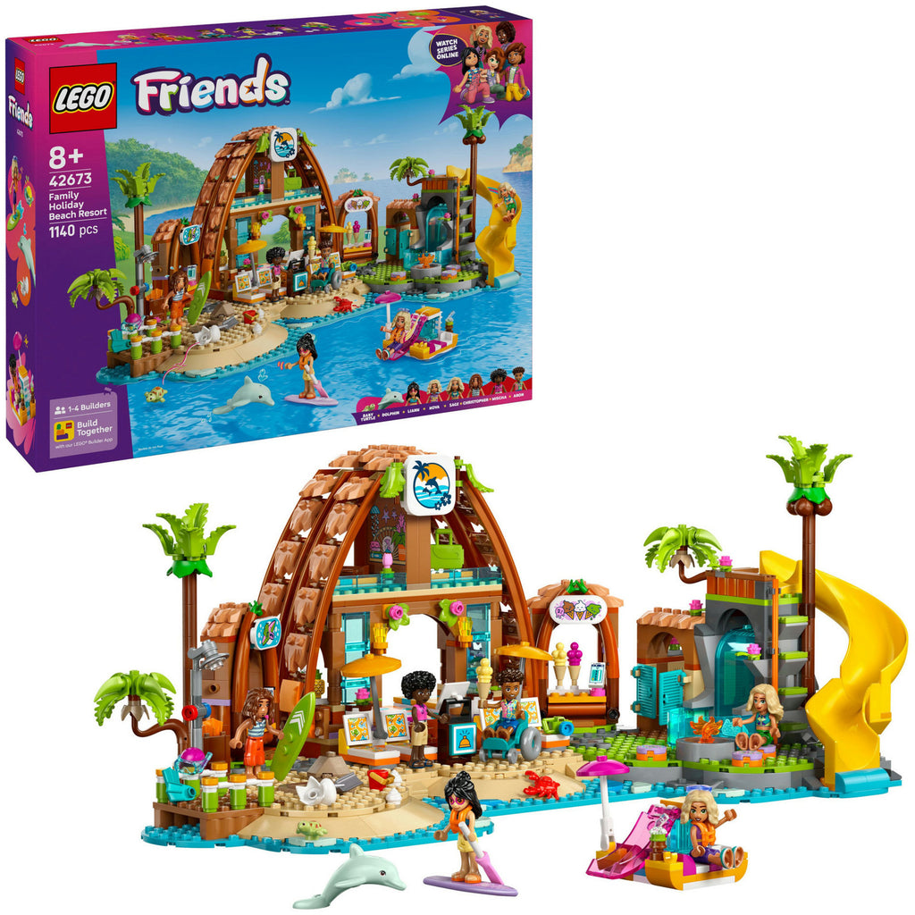 LEGO Friends 42673 Familienurlaub am Strand