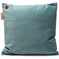 Cozy una velvet 45 x 45 cm draadloos warmtekussen (blauwgroen, powerbank 5000 mah)