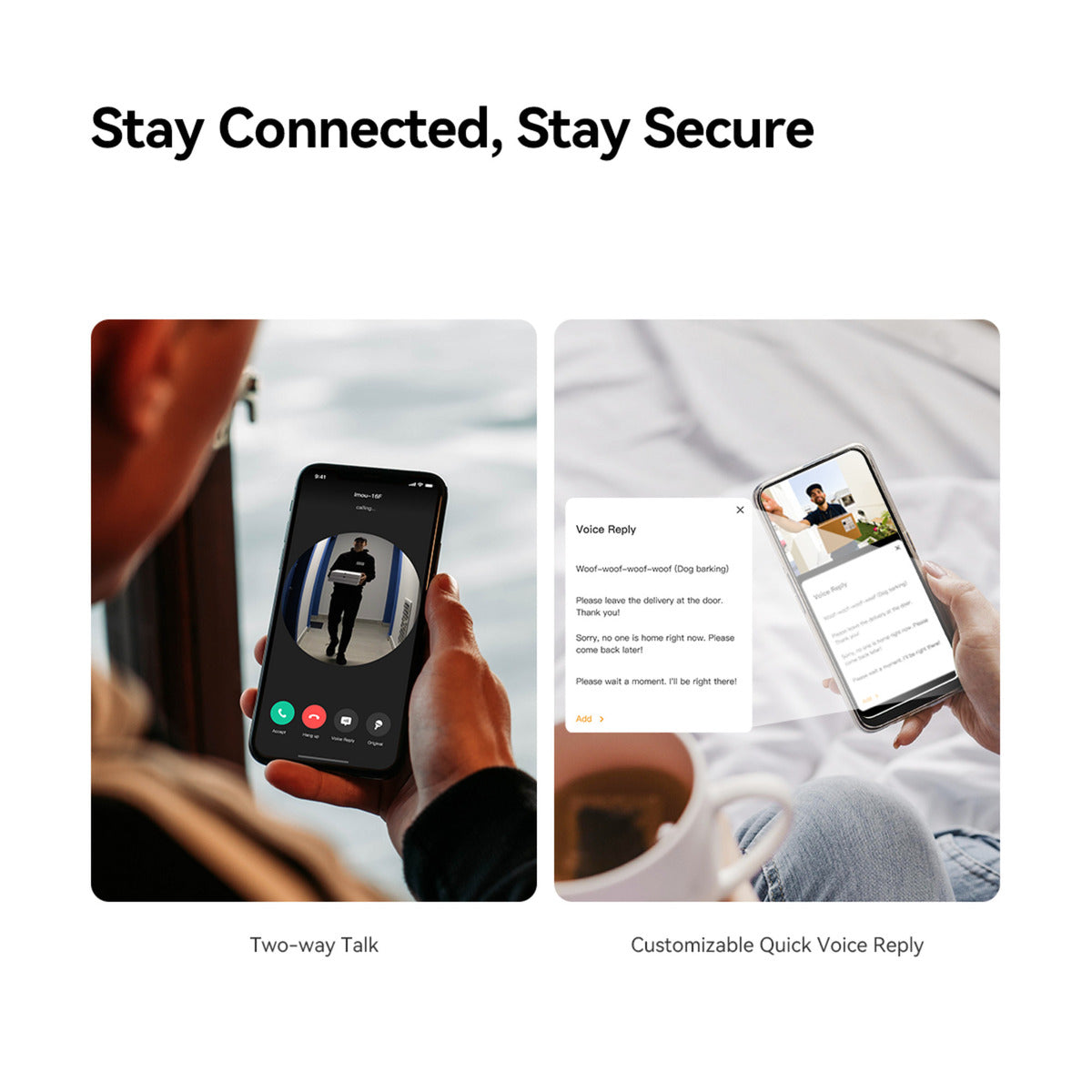 Imou doorbell 3 kit (zwart)