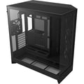 Nzxt h9 flow midi tower behuizing (zwart (mat) | 2x usb-a | 1x usb-c | tempered glass)