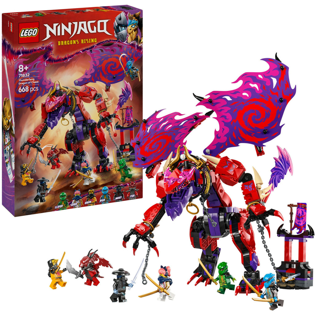Lego ninjago 71832 thunderfang dragon of chaos
