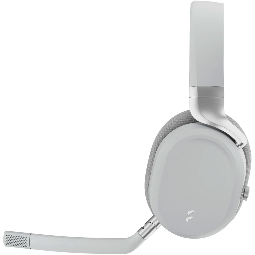 Fractal design scape light over-ear gaming headset (wit, pc, mac, playstation 4 5, nintendo switch, bluetooth)