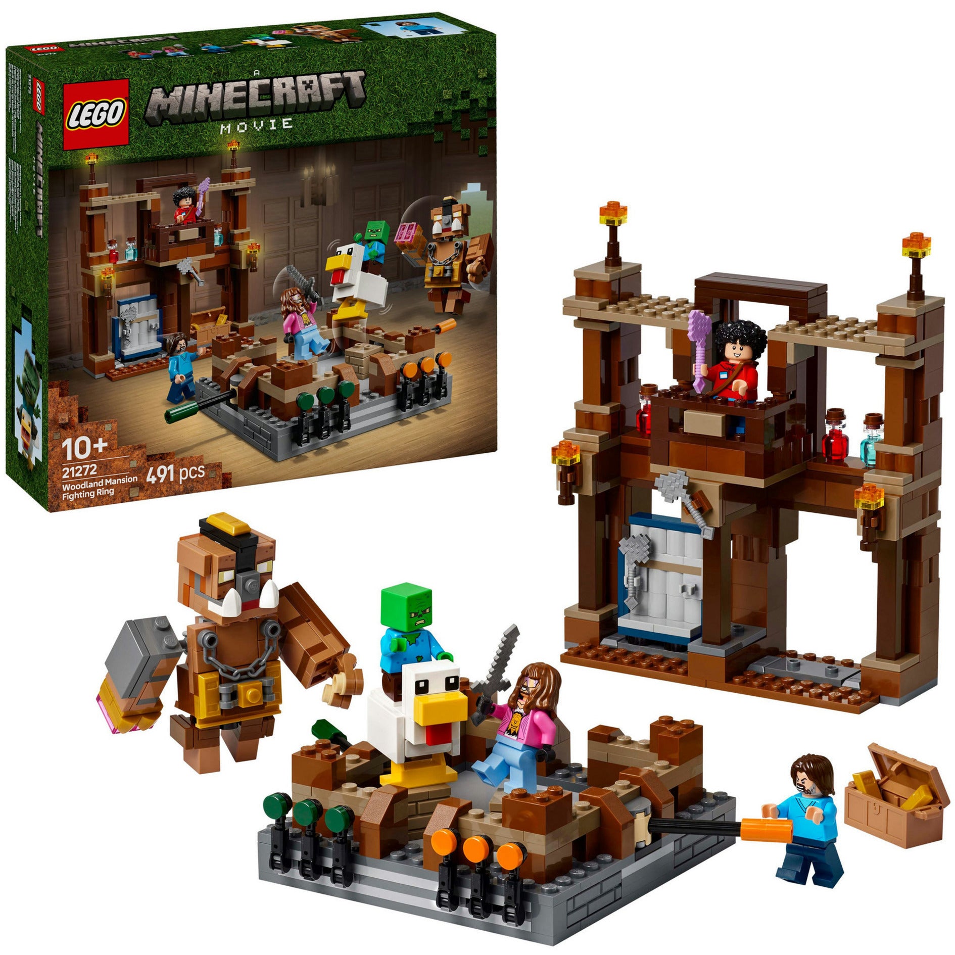 LEGO Minecraft 21272 Die Arena im Waldanwesen