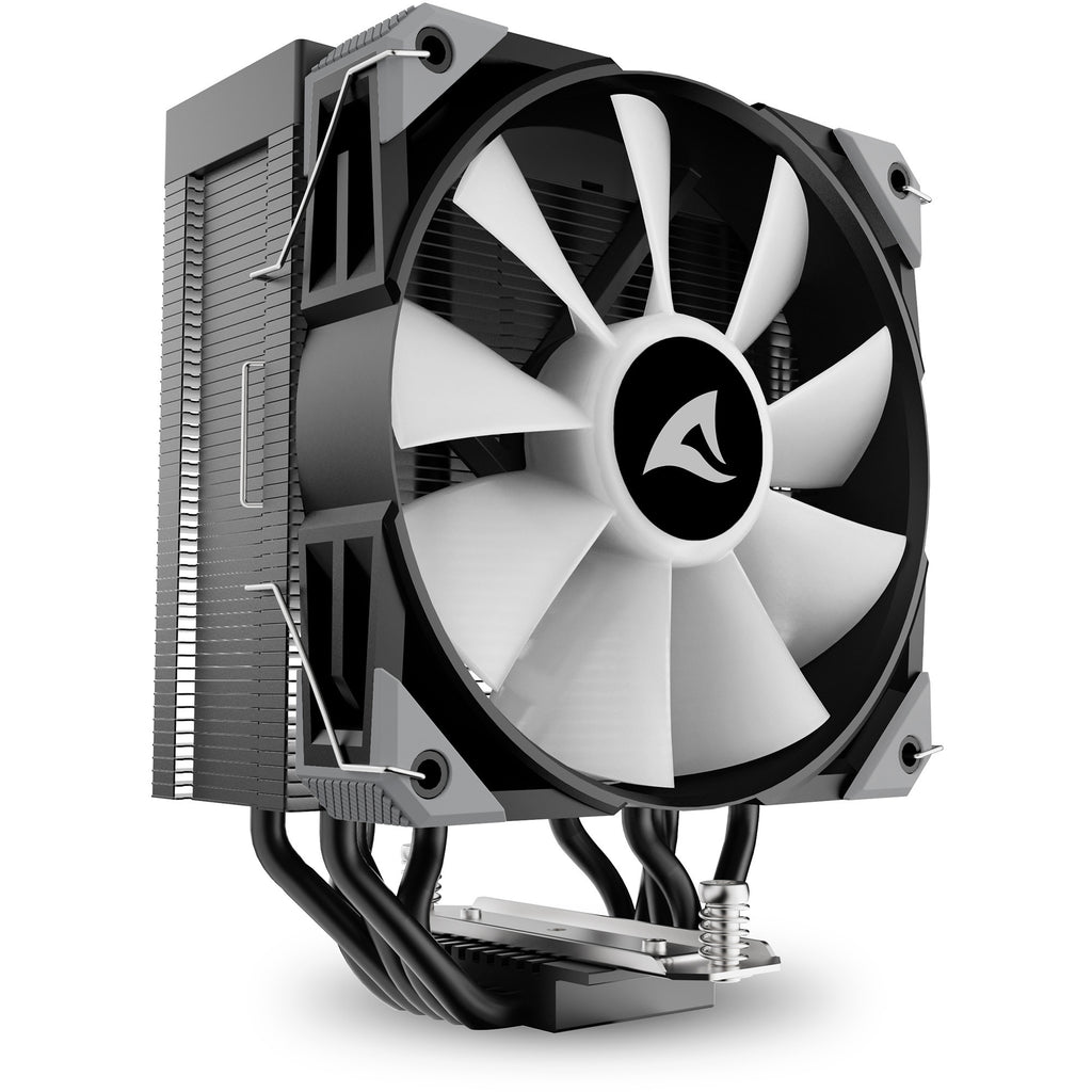 Sharkoon a50 rgb cpu-koeler (zwart, 4-pins pwm fan-connector)