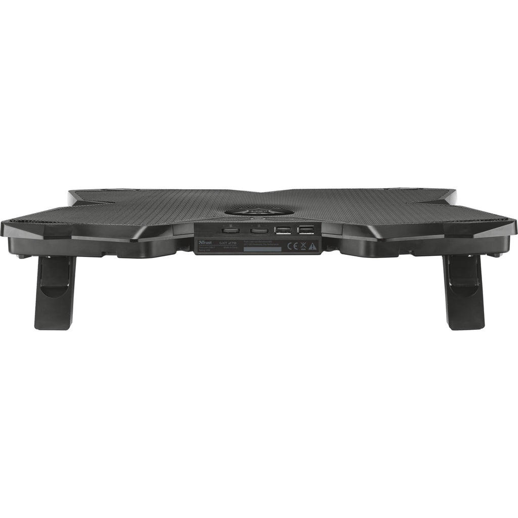 Trust gxt 278 yozu notebook cooling stand laptopkoeler (zwart, 20817, rode leds)