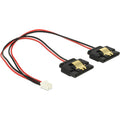 DeLOCK 2-Pin Buchse > 2 x SATA 15-Pin