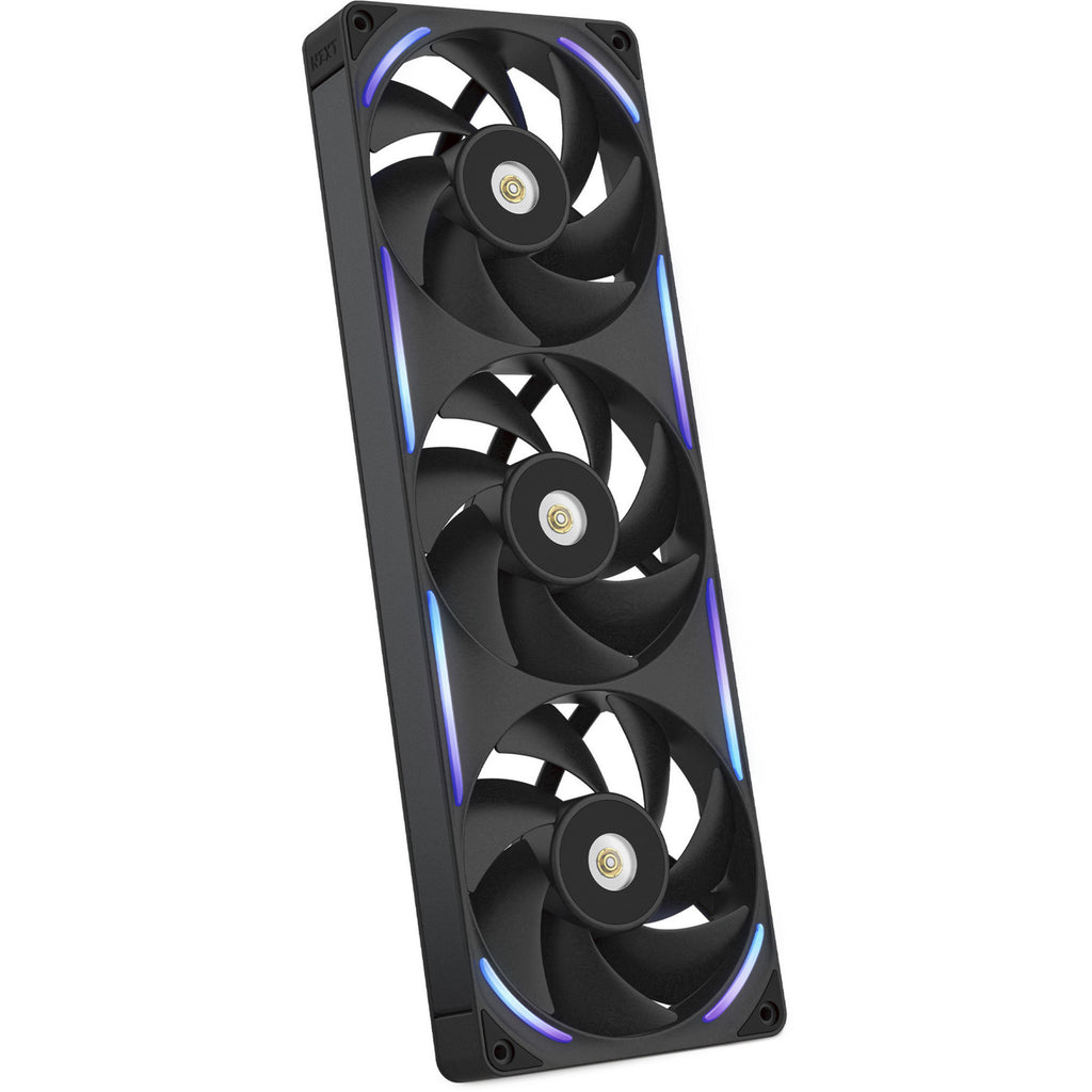 Nzxt f360x rgb case fans (zwart, 3 stuks, 360 x 120 x 30 mm, pwm)