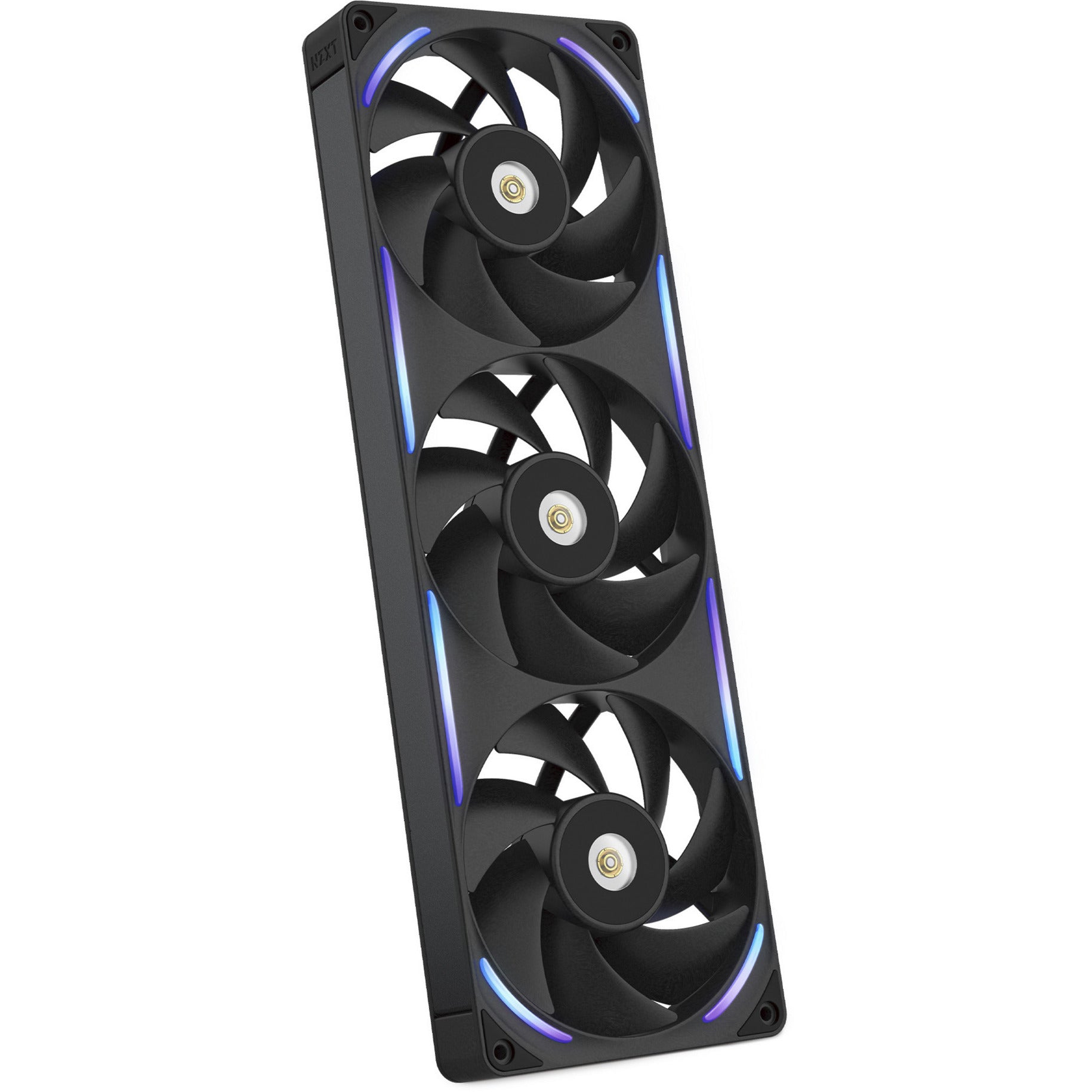 Nzxt f360x rgb case fans (zwart, 3 stuks, 360 x 120 x 30 mm, pwm)