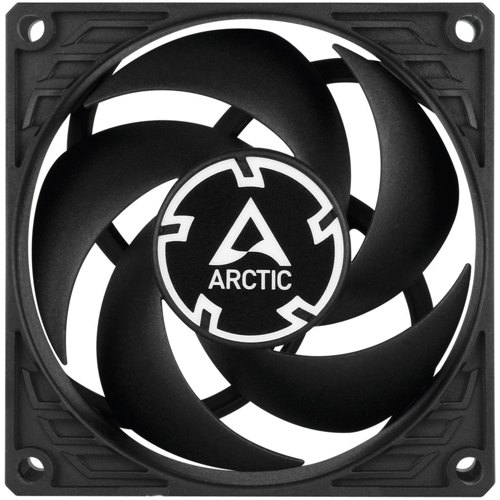 Arctic p8 pwm pst case fan (zwart, 80 x 80 x 25 mm)