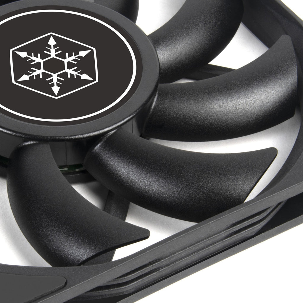 Silverstone air slimmer 120 case fan (zwart, 120 x 15 x 120 mm, pwm)