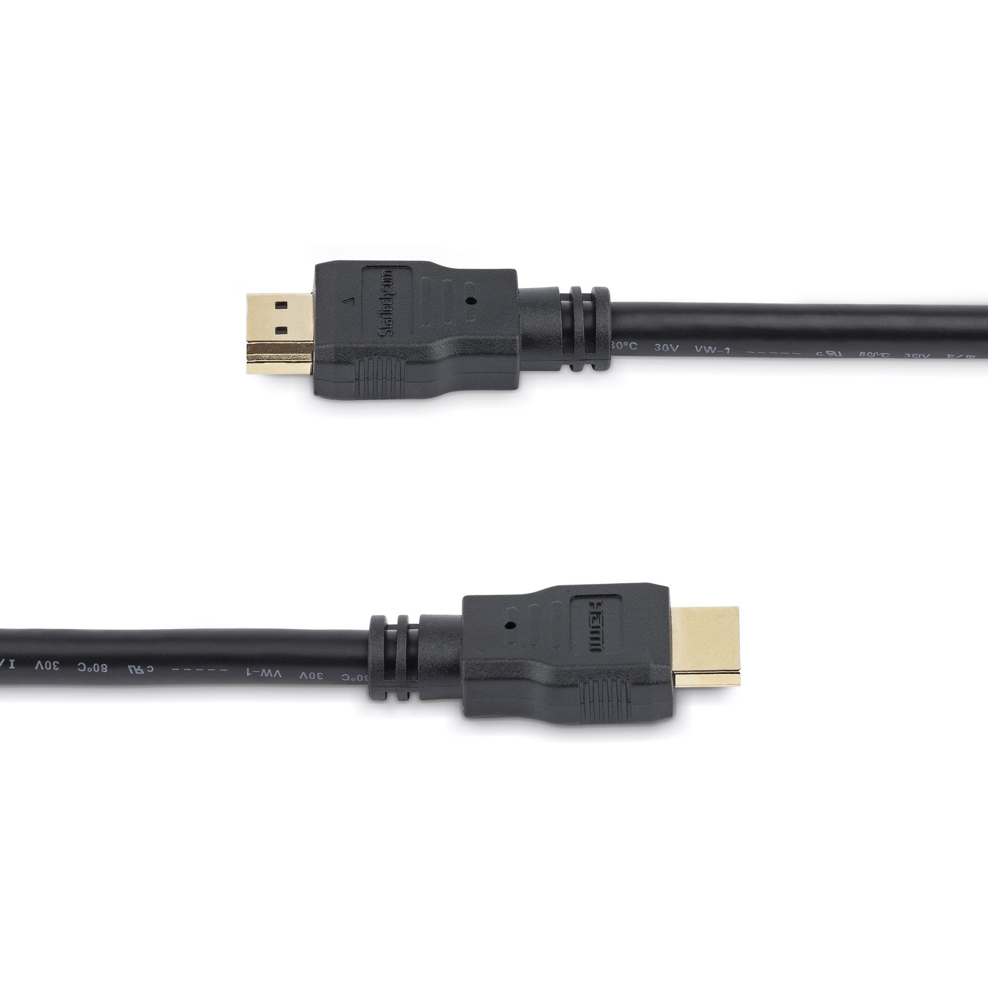 Startech 0,3 m korte high speed hdmi-kabel – ultra hd 4k x 2k hdmi-kabel – hdmi naar hdmi m m (zwart)