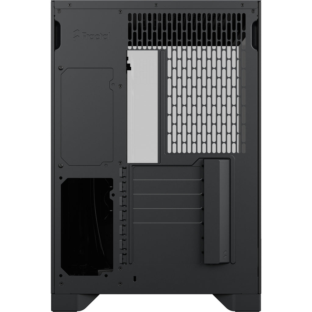 Fractal design pop 2 vision midi tower behuizing (zwart | 1x usb-a | 1x usb-c | tempered glass)