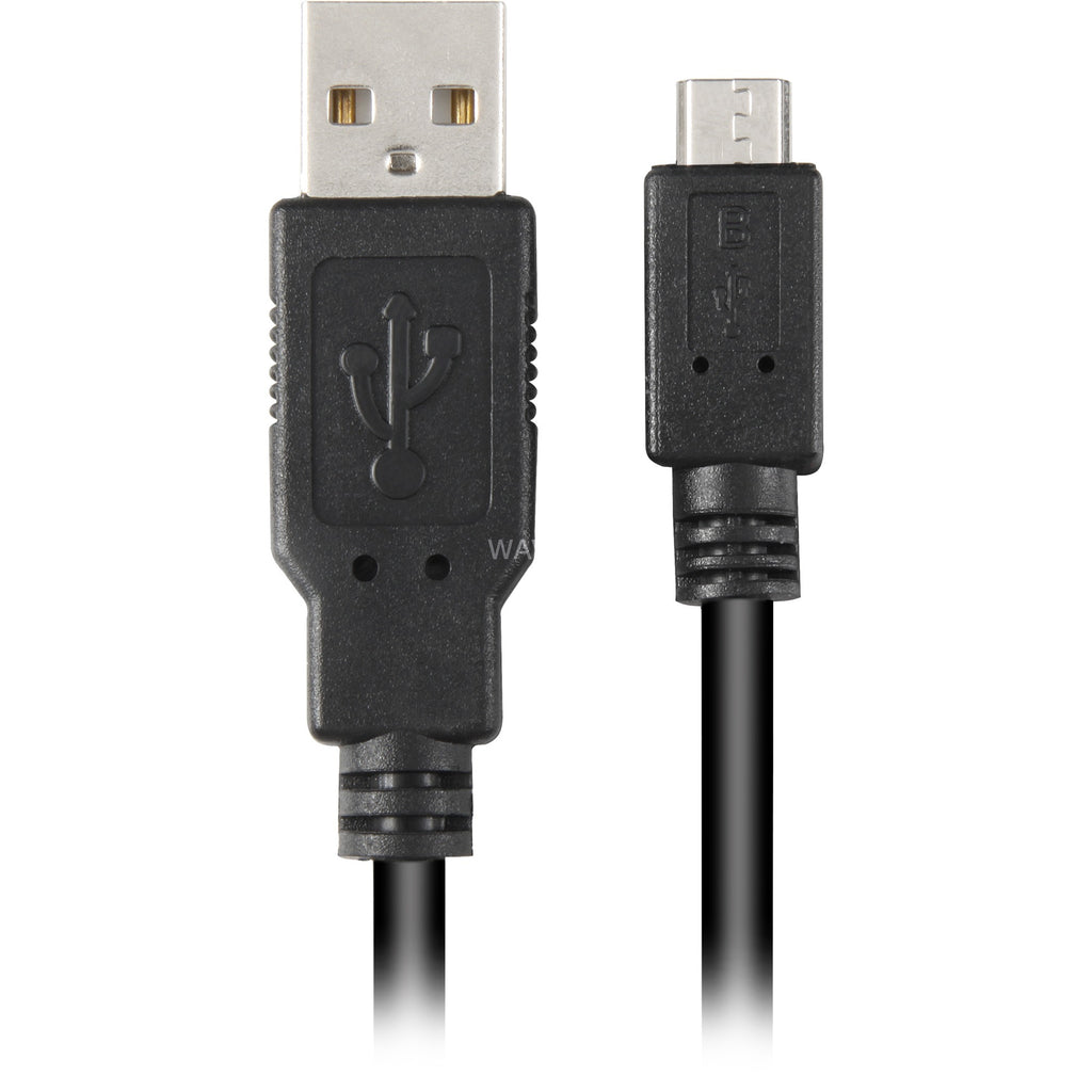 Sharkoon usb-a 2.0 > micro usb-b kabel (zwart, 1,5 meter)