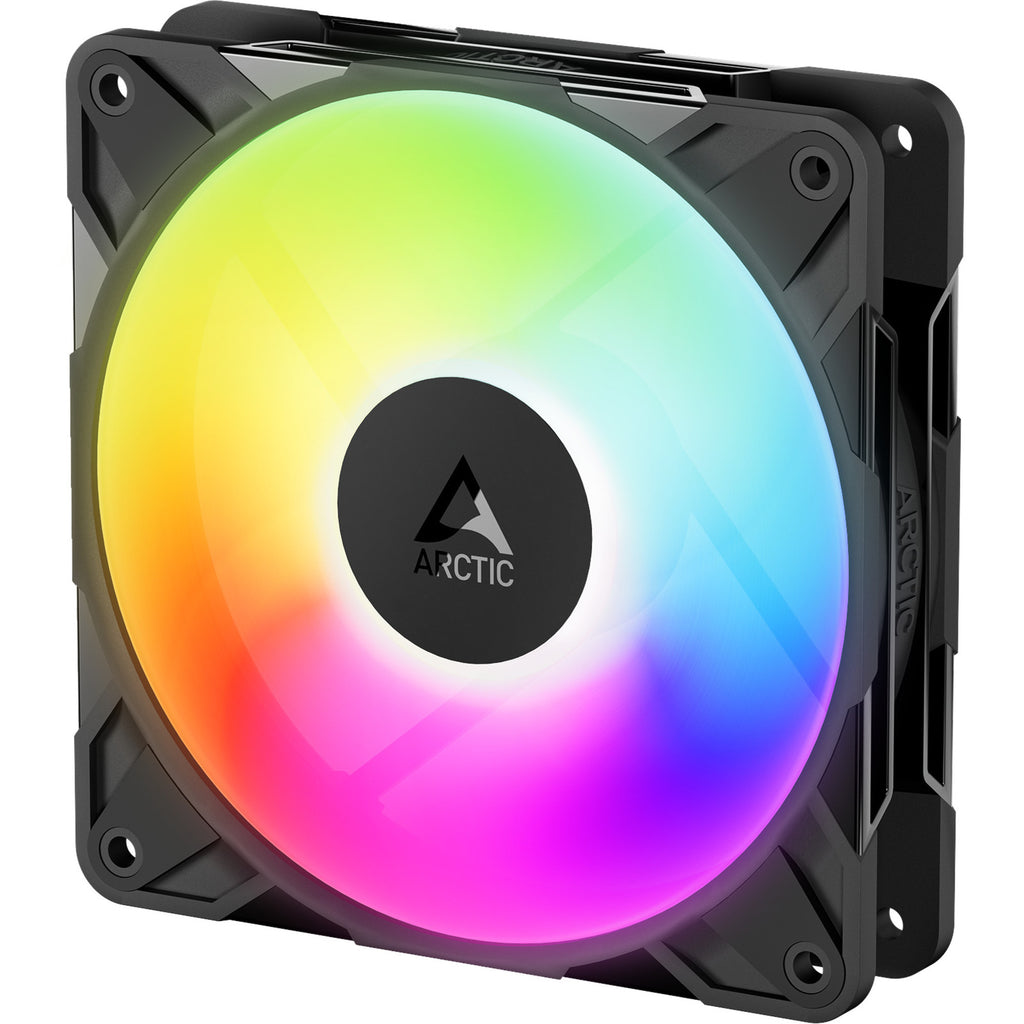Arctic p12 pro reverse a-rgb case fan (zwart, 120 x 120 x 27 mm, pwm)
