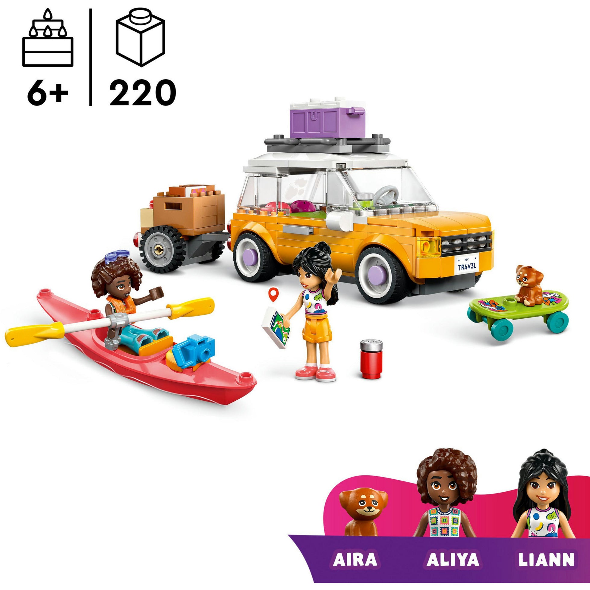 LEGO Friends 42659 gemeinsam auf einem Roadtrip