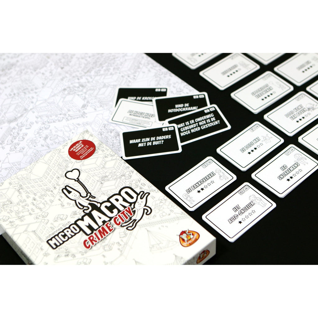 White goblin games micromacro: crime city bordspel (nederlands, 1 - 4 spelers, 15 - 45 minuten, vanaf 12 jaar)