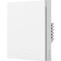 Aqara smart wall switch h1 (with neutral, single rocker) - zigbee 3.0 - enkele schakelaar - één knop - met nuldraad