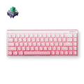 Mchose ace 68 air hall effect magnetic switch gaming keyboard (wit, us lay-out (qwerty), kailh magnetic god, 65%, rgb, hot swap, pbt keycaps, usb-c, hall effect sensor)