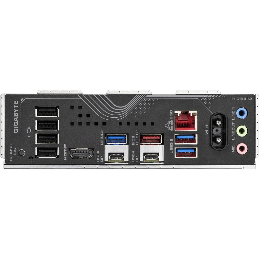 Gigabyte x870 eagle wifi7 socket am5 moederbord (zwart grijs, raid, 2.5gb-lan, wi-fi 7, bt, sound, atx)