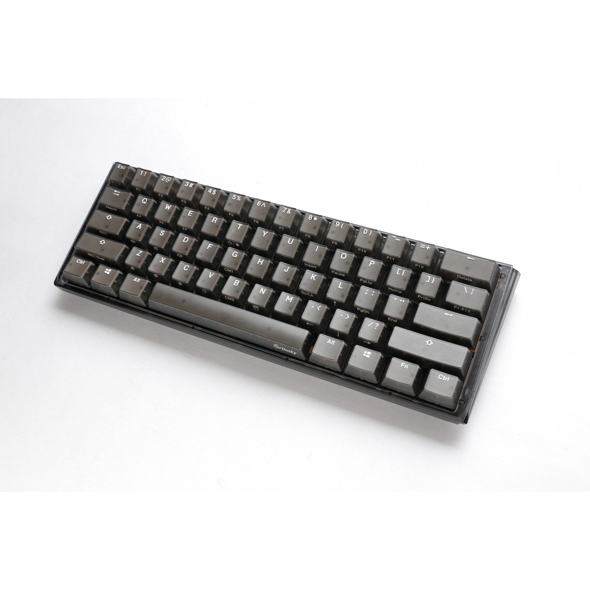 Ducky one 3 mini aura rgb mechanisch toetsenbord (zwart, us lay-out (qwerty), cherry mx brown, 60%, abs double shot, hot swap)