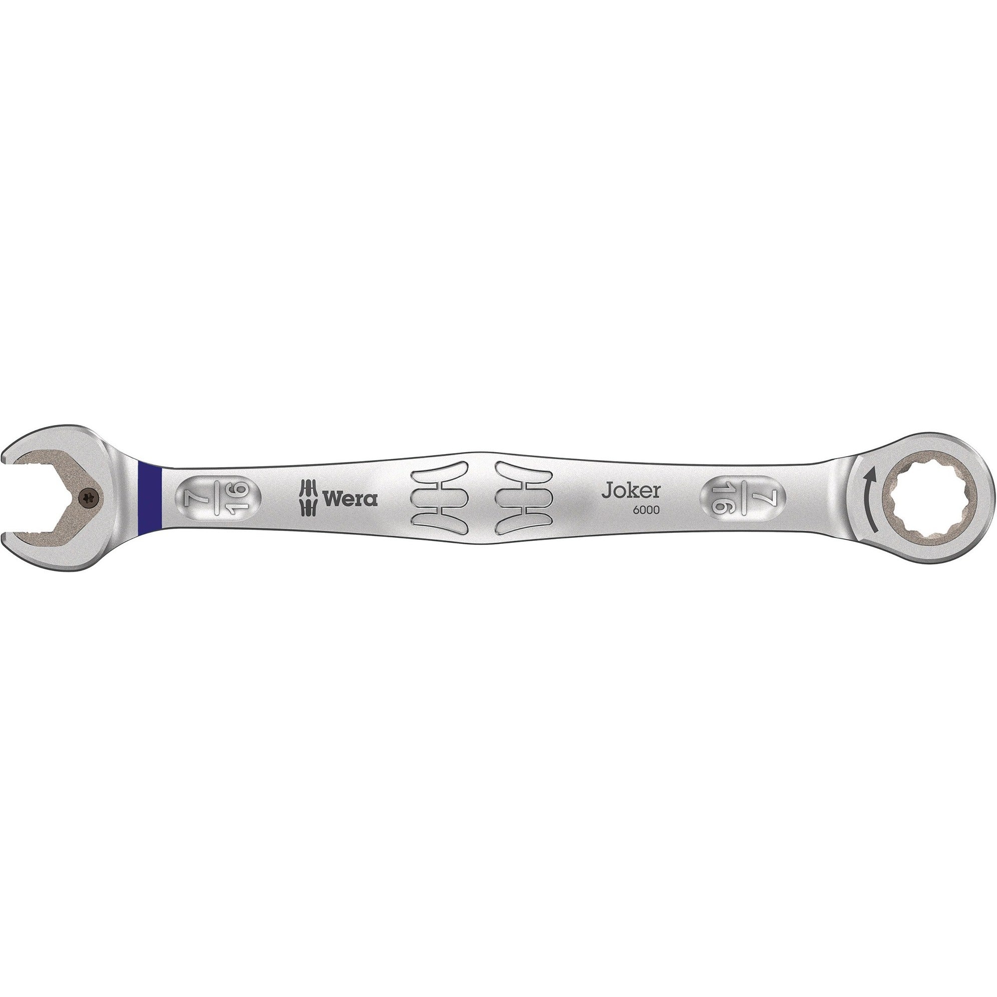 Wera 9632 magneetstrip 6000 joker imperial 1 steek-ringratelsleutelset moersleutel (inch, 8‑delig)