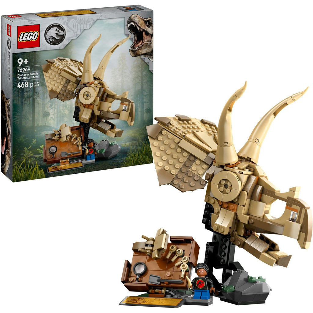 Lego Jurassic World 76969 Dinosaurierfossil: Triceratops-Schädel