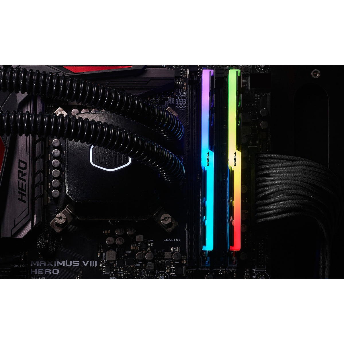 G.skill 32 gb ddr4-3200 (2x 16 gb) werkgeheugen (zwart, f4-3200c16d-32gtzr, xmp 2.0)