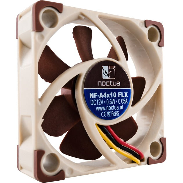 Noctua nf-a4x10 flx case fan (bruin wit, 40 x 40 x 10 mm)