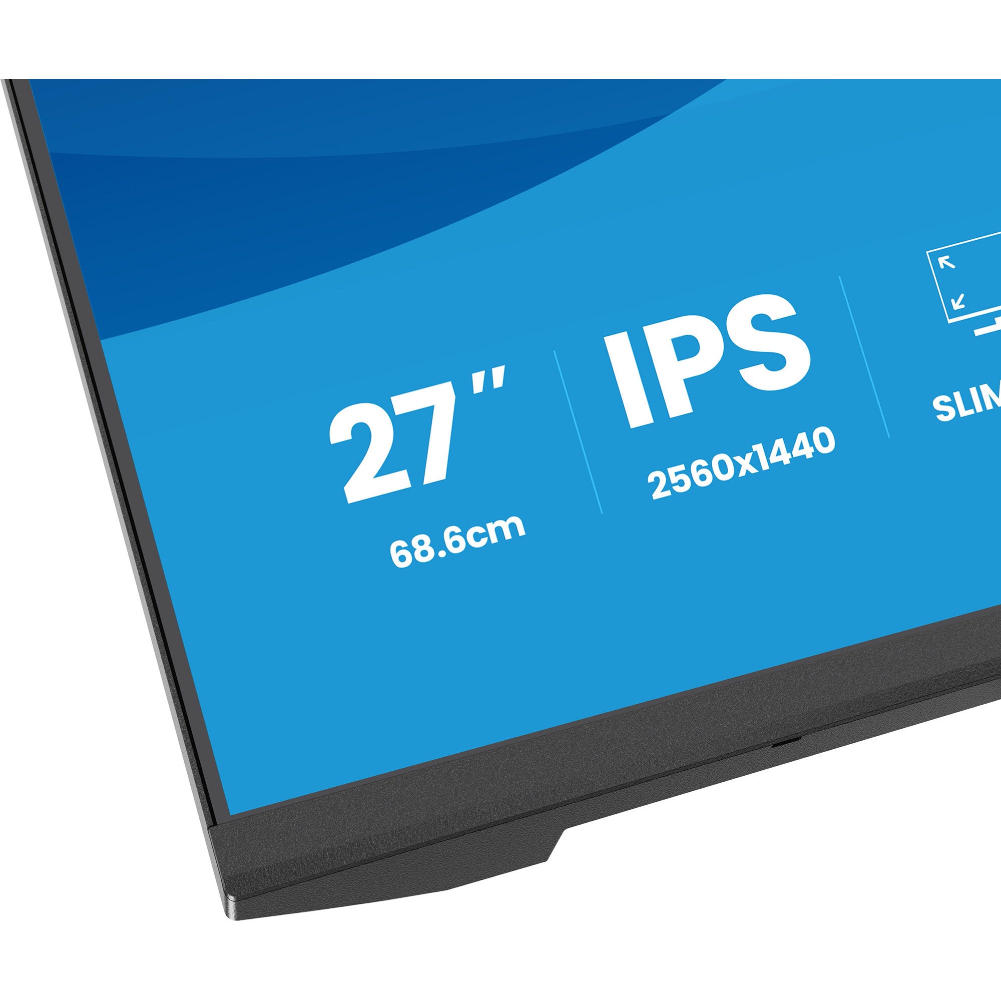 Iiyama prolite xb2793qsu-b1 27 monitor (zwart (mat), hdmi, displayport, usb, audio)