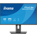 Iiyama prolite xb2497hsu-b1 23.8 monitor (zwart, 120 hz, hdmi, displayport, usb-c, audio)