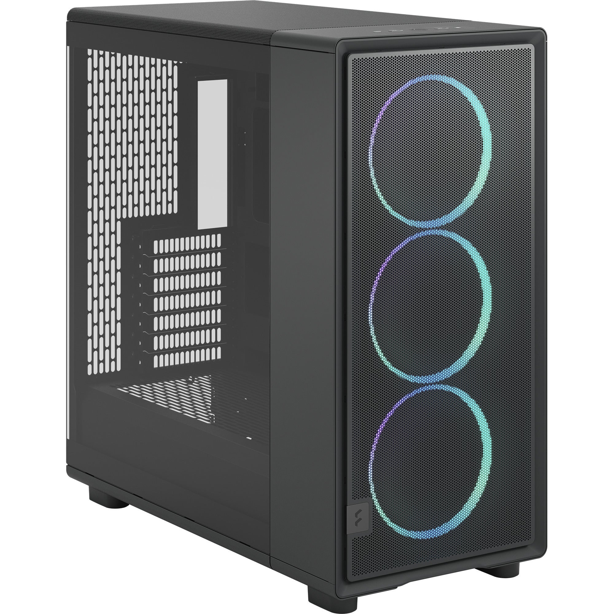 Fractal design epoch xl tg rgb midi tower behuizing (zwart | 2x usb-a | 1x usb-c | rgb | tempered glass)