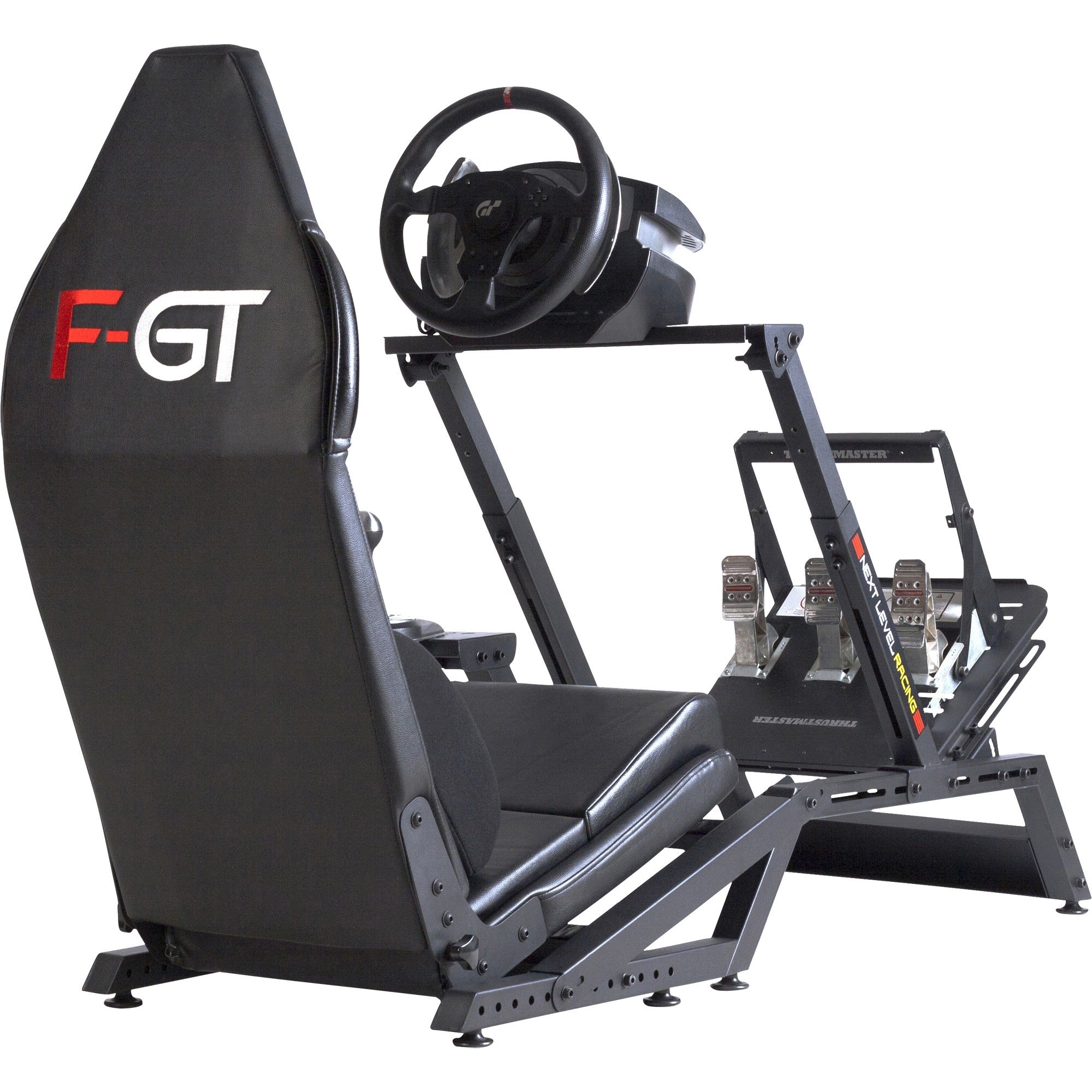 Next level racing f-gt formula and gt simulator cockpit racing simulator (zwart (mat))