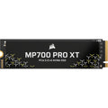 Corsair mp700 pro xt 4 tb ssd (zwart, pcie gen5 x4 nvme 2.0, m.2 2280, 3d tlc nand)
