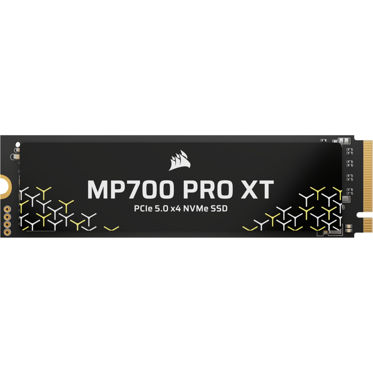 Corsair mp700 pro xt 4 tb ssd (zwart, pcie gen5 x4 nvme 2.0, m.2 2280, 3d tlc nand)