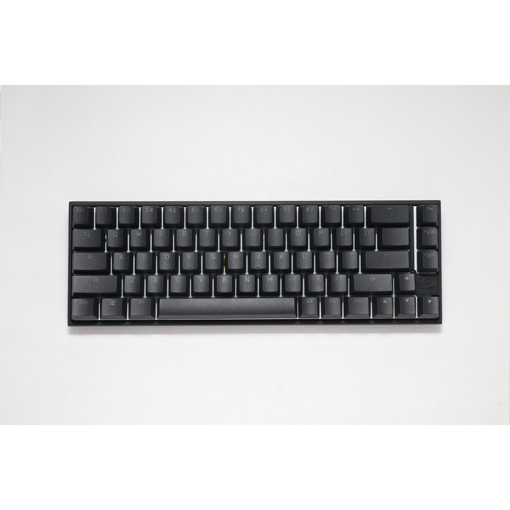 Ducky mecha pro sf, toetsenbord (zwart, us lay-out, cherry mx speed silver, rgb leds, 65%, pbt double-shot)