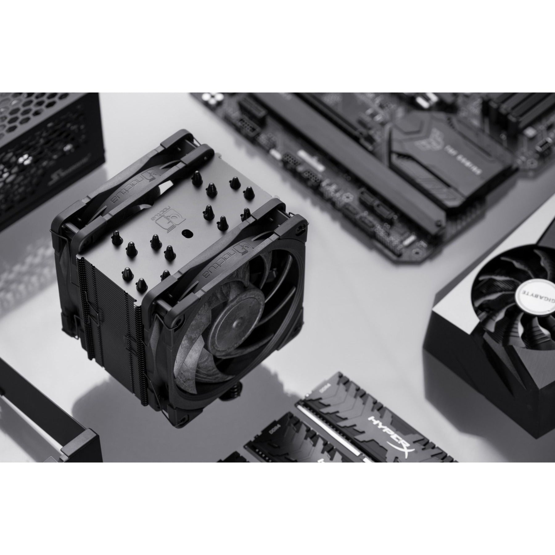 Noctua nh-u12a chromax.black cpu-koeler (zwart)