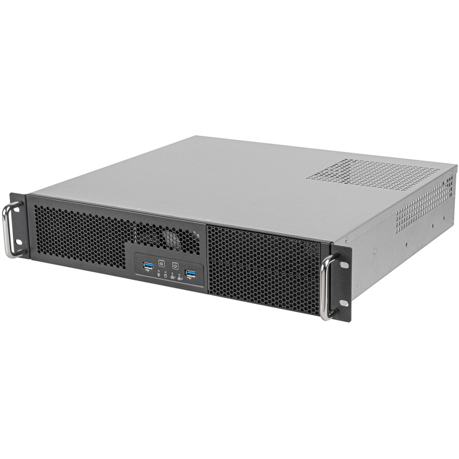 Silverstone sst-rm23-502-mini rack behuizing (zwart)