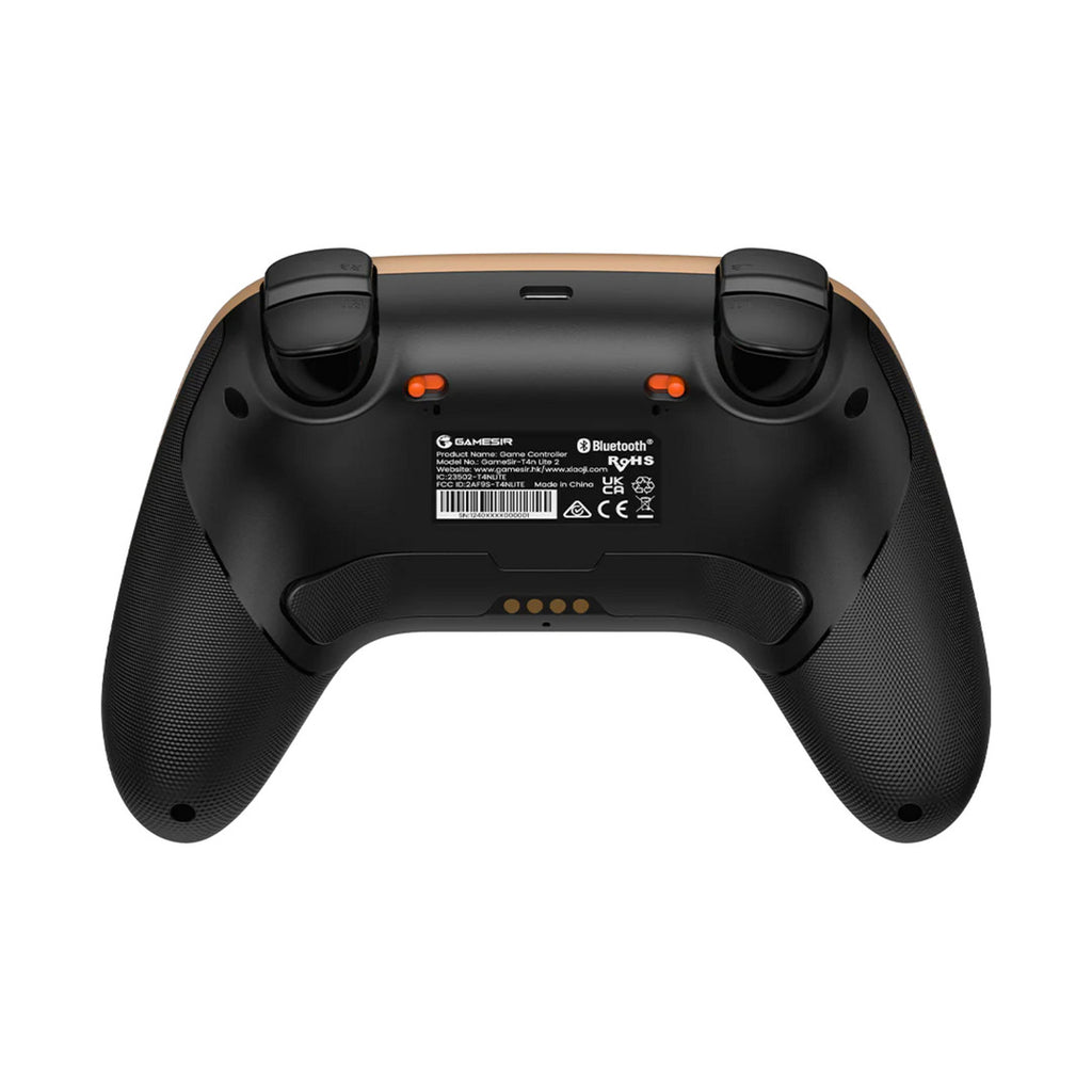 Gamesir nova 2 lite multiplatform wireless game controller champion-editie (goud zwart, switch, pc, android en ios, bluetooth 2.4 ghz usb)