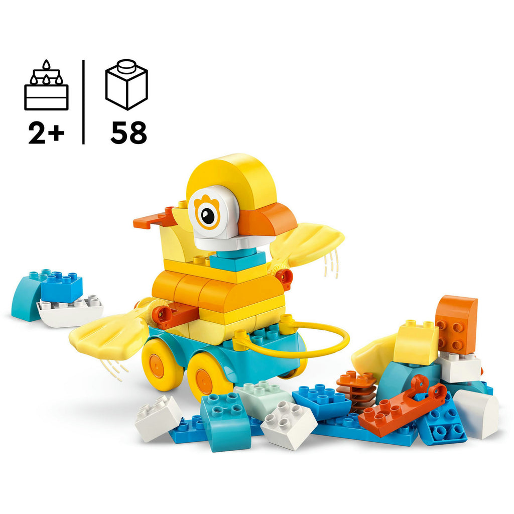 LEGO Duplo 10448 3-in-1 Tiere auf Rädern Kleinkindspielzeug