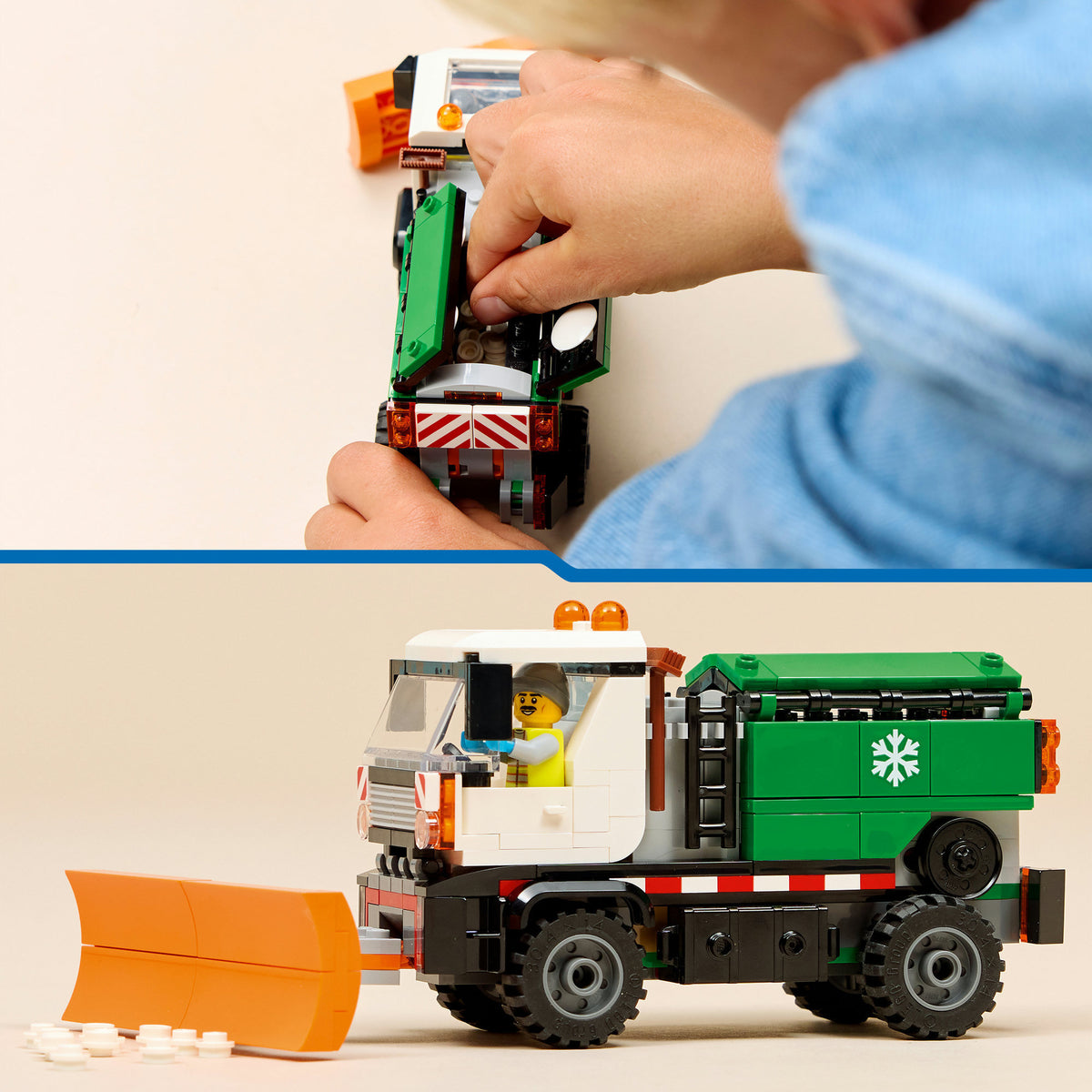 LEGO City Schneepflug-Bauspielzeug