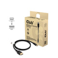 Club 3d minidisplayport naar displayport dp80 bidirectioneel adapter (zwart, 1 meter, vesa-gecertificeerd)
