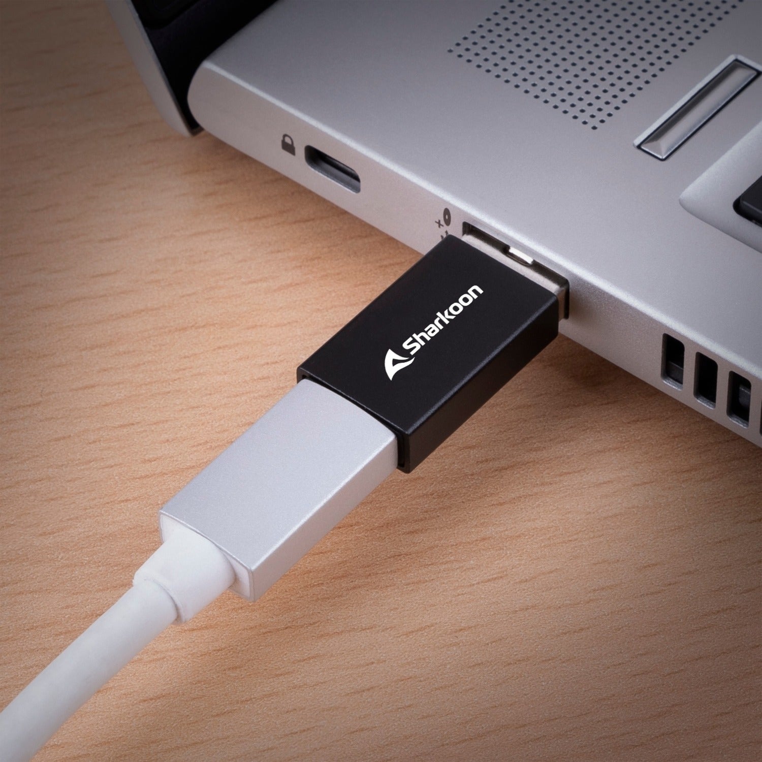 Sharkoon officepal usb-c adapters (zwart)