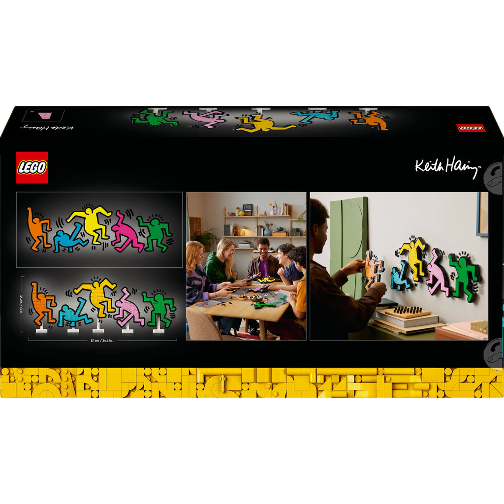 LEGO Art 31216 Keith Haring tanzende Figuren