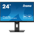Iiyama prolite xub2497hsn-b2 23.8 monitor (zwart, hdmi, displayport, 3x usb-a, usb-c, rj-45)