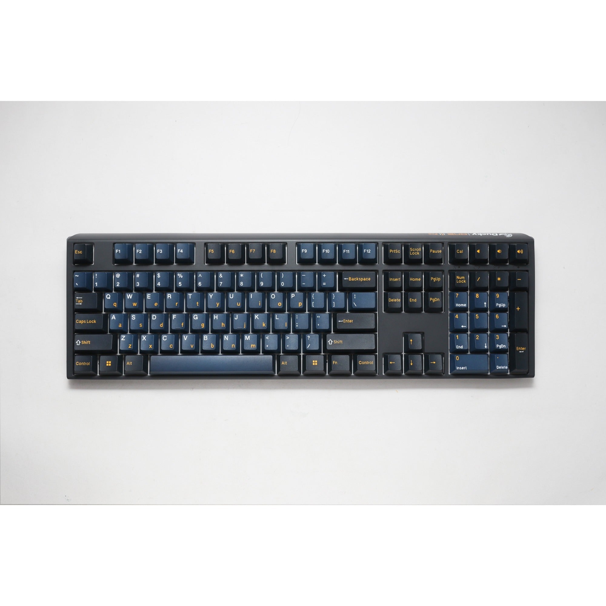 Ducky one 3 pro rgb mechanisch gaming toetsenbord (zwart, us lay-out (qwerty), cherry mx2a brown, 100%, rgb led, double-shot pbt, quack mechanics, hot swap)