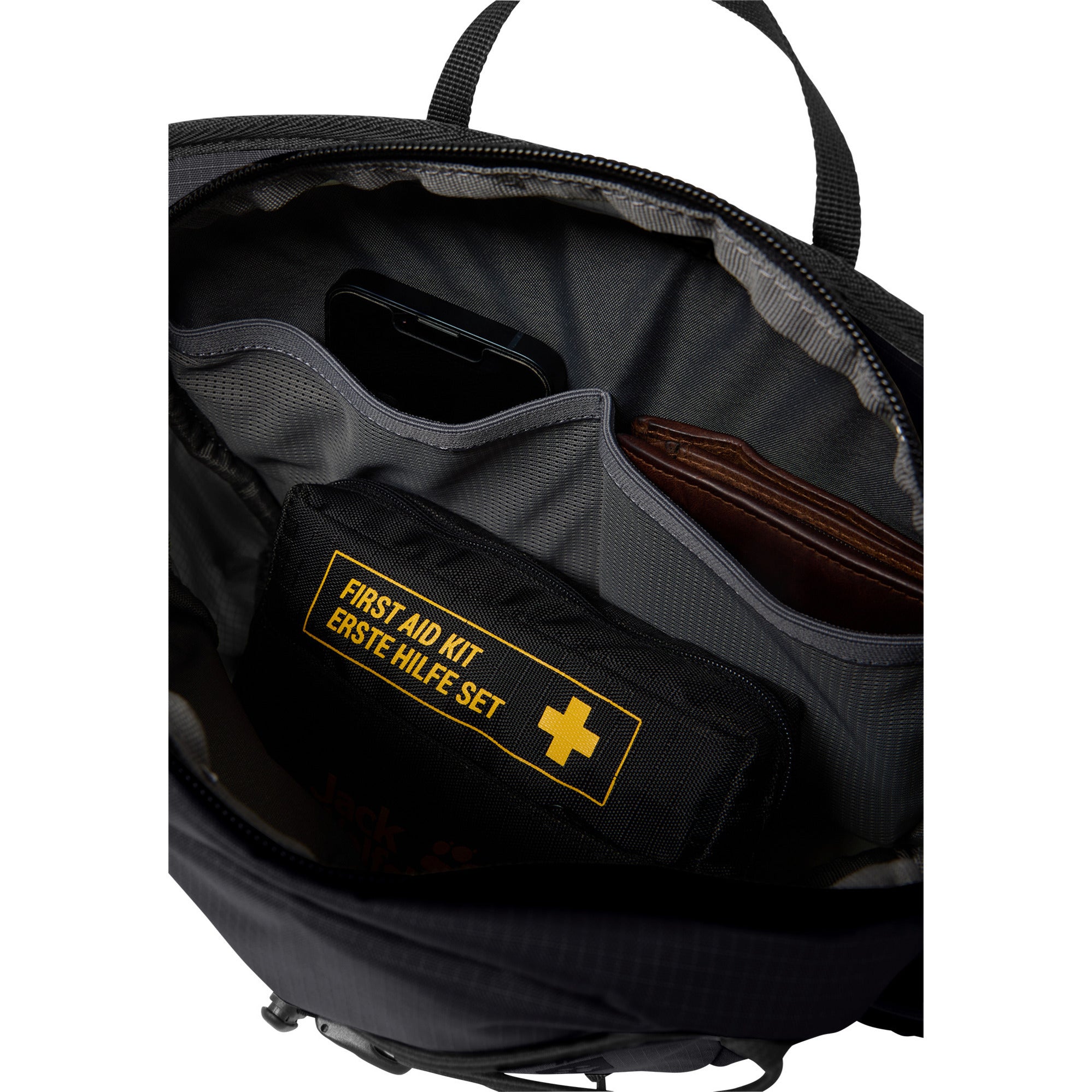 Jack wolfskin velocity heuptas (zwart, 4 liter)