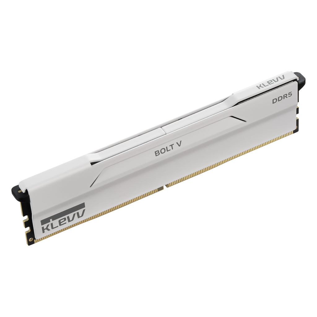 Klevv bolt v 32 gb ddr5-6000 (2x 16 gb) werkgeheugen (wit, kd5agua80-60a300i, xmp 3.0, expo)